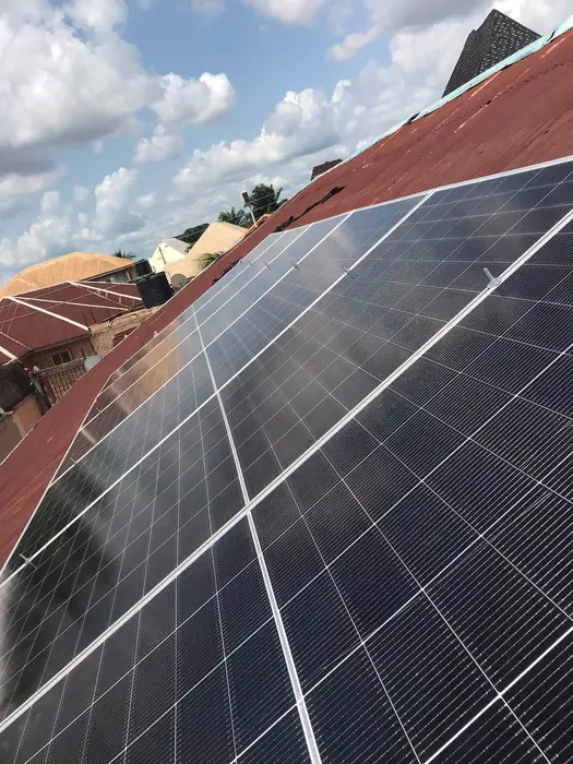 Rooftop solar installation project 3