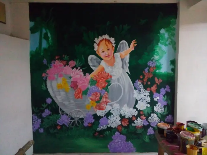 Wall mural painting project 2