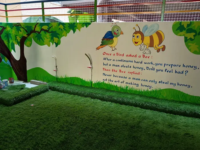Wall mural painting project 8